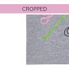 imagewicked Girls Cropped Boxy Drop Shoulder TShirt Toddler to Adult Sizes 2T  2XLHeather Gray  Wicked