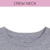 imagewicked Girls Cropped Boxy Drop Shoulder TShirt Toddler to Adult Sizes 2T  2XLHeather Gray  Wicked