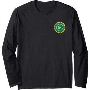 imageWicked City Made Of Emeralds Front ampamp Back Long Sleeve TShirtBlack