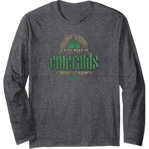imageWicked City Made Of Emeralds Long Sleeve TShirtDark Heather Grey