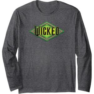 imageWicked Diamond Logo Long Sleeve TShirtDark Heather Grey