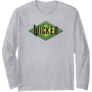 imageWicked Diamond Logo Long Sleeve TShirtHeather Grey