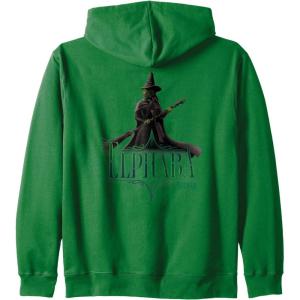 imageWicked Elphaba Defying Pose Zip HoodieDark Green