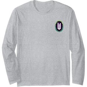 imageWicked Elphaba Front ampamp Back Long Sleeve TShirtHeather Grey