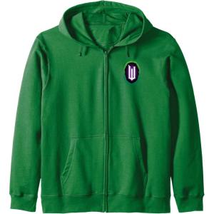 imageWicked Elphaba Front ampamp Back Zip HoodieDark Green