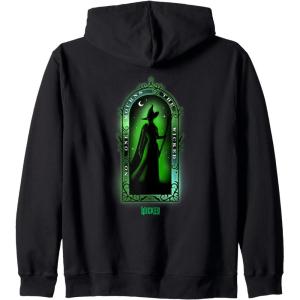 imageWicked Elphaba No One Mourns The Wicked Zip HoodieBlack