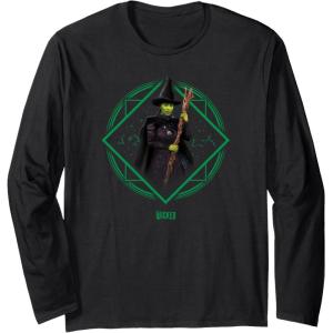 imageWicked Elphaba Portrait Long Sleeve TShirtBlack