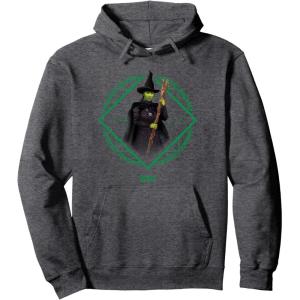 imageWicked Elphaba Portrait Pullover HoodieDark Heather Grey