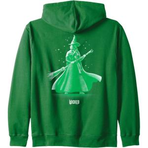 imageWicked Elphaba Pose Tonal Zip HoodieDark Green