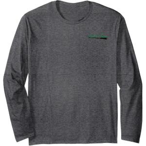 imageWicked Elphaba Signature Front ampamp Back Long Sleeve TShirtDark Heather Grey