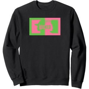 imageWicked Elphaba ampamp Glinda Silhouettes SweatshirtBlack
