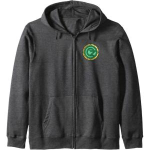 imageWicked Emerald City Front ampamp Back Zip HoodieDark Heather Grey