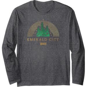 imageWicked Emerald City Long Sleeve TShirtDark Heather Grey