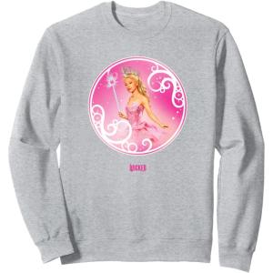 imageWicked Glinda Bubble Pose SweatshirtHeather Grey