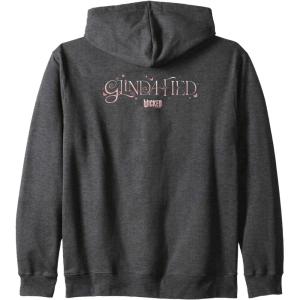 imageWicked Glindafied Zip HoodieDark Heather Grey