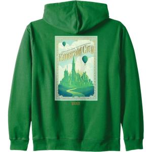 imageWicked Greetings From The Fantabulous Emerald City Zip HoodieDark Green
