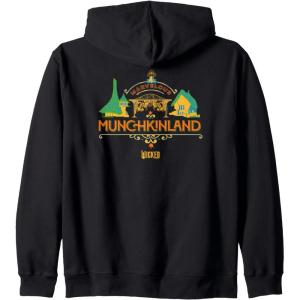 imageWicked Marvelous Munchkinland Zip HoodieBlack