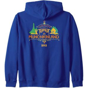 imageWicked Marvelous Munchkinland Zip HoodieRoyal Blue