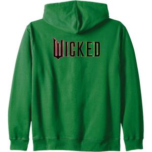 imageWicked Pink And Green Logo Zip HoodieDark Green