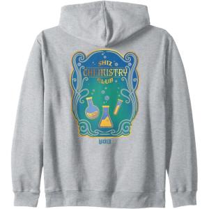 imageWicked Shiz Chemistry Club Zip HoodieHeather Grey