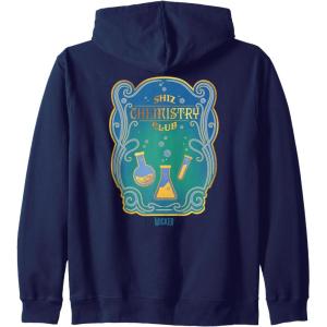 imageWicked Shiz Chemistry Club Zip HoodieNavy Blue