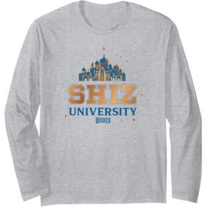 imageWicked Shiz University Long Sleeve TShirtHeather Grey
