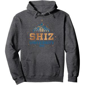 imageWicked Shiz University Pullover HoodieDark Heather Grey
