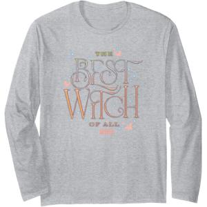 imageWicked The Best Witch Of All Long Sleeve TShirtHeather Grey