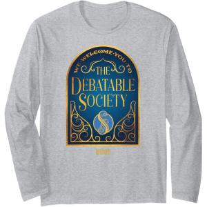 imageWicked The Debatable Society Long Sleeve TShirtHeather Grey