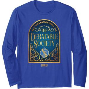 imageWicked The Debatable Society Long Sleeve TShirtRoyal Blue
