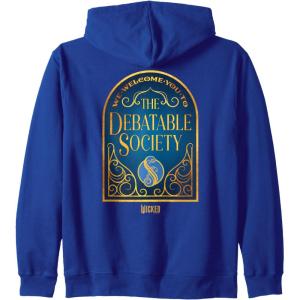 imageWicked The Debatable Society Zip HoodieRoyal Blue