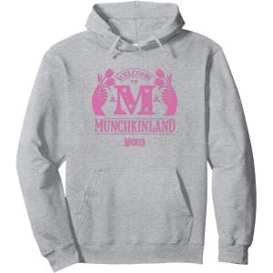 imageWicked Welcome To Munchkinland Pullover HoodieHeather Grey