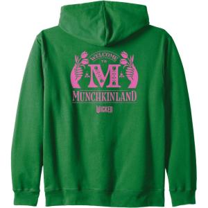 imageWicked Welcome To Munchkinland Zip HoodieDark Green
