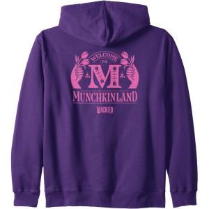 imageWicked Welcome To Munchkinland Zip HoodiePurple