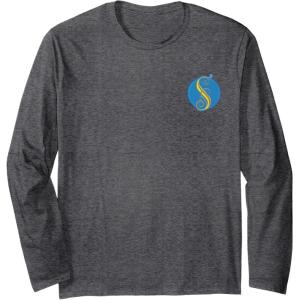 imageWicked Welcome To Shiz Front ampamp Back Long Sleeve TShirtDark Heather Grey