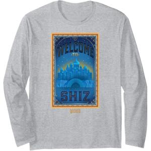 imageWicked Welcome To Shiz Long Sleeve TShirtHeather Grey