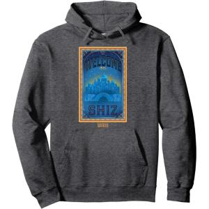 imageWicked Welcome To Shiz Pullover HoodieDark Heather Grey