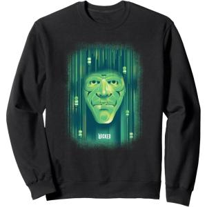 imageWicked Wizard Face Emerald City SweatshirtBlack