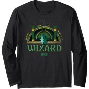 imageWicked Youre Off To Meet The Wizard Long Sleeve TShirtBlack