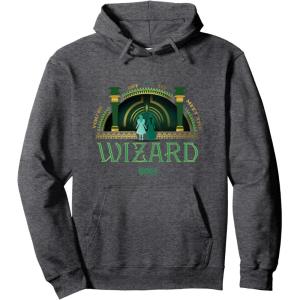 imageWicked Youre Off To Meet The Wizard Pullover HoodieDark Heather Grey