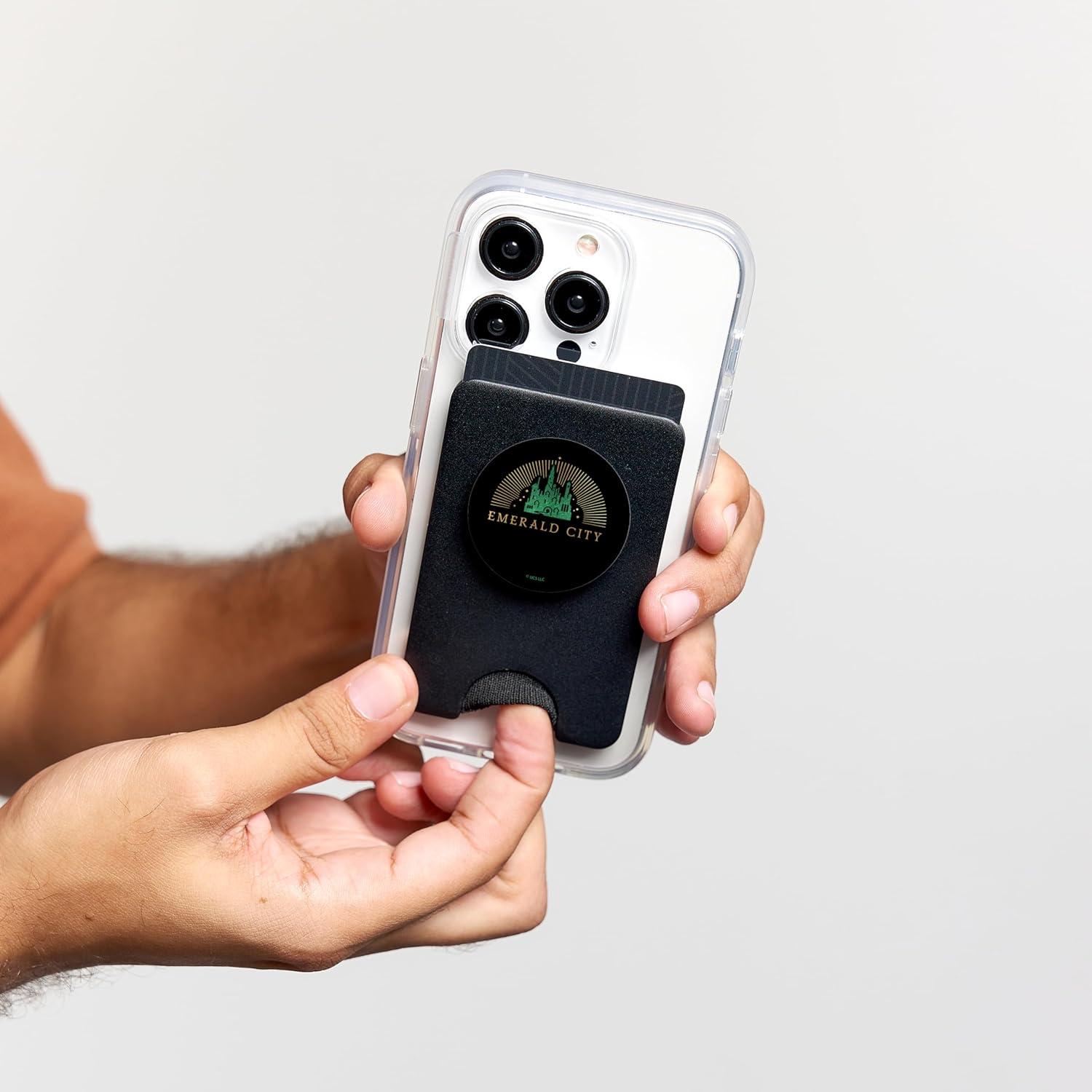 imageWicked Emerald City PopSockets Adhesive PopGripMagnetic PopWallet