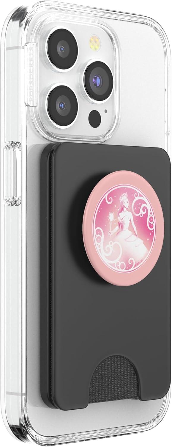 imageWicked Glinda Tonal PopSockets PopGrip for MagSafeMagnetic PopWallet