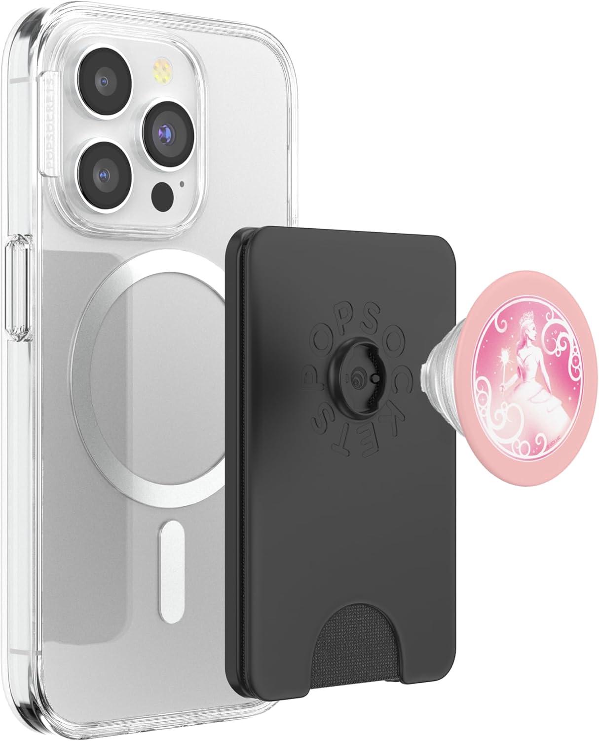 imageWicked Glinda Tonal PopSockets PopGrip for MagSafeMagnetic PopWallet