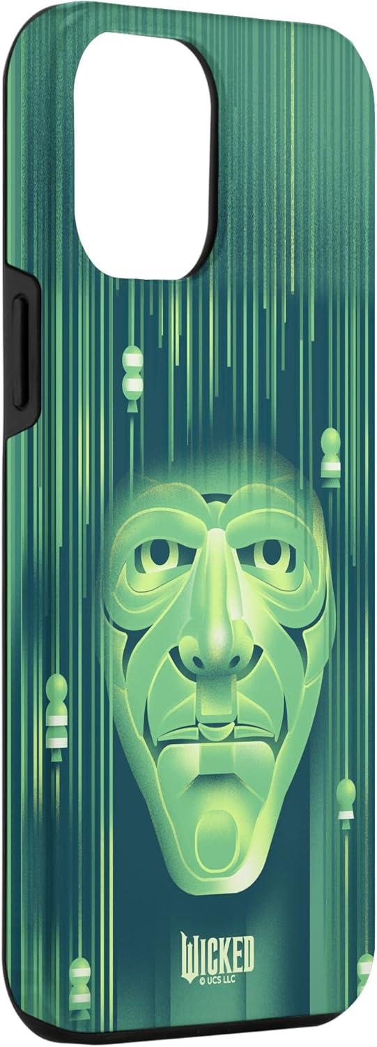 imageiPhone 16 Plus Wicked Wizard Face Emerald City CaseiPhone 12 Pro Max