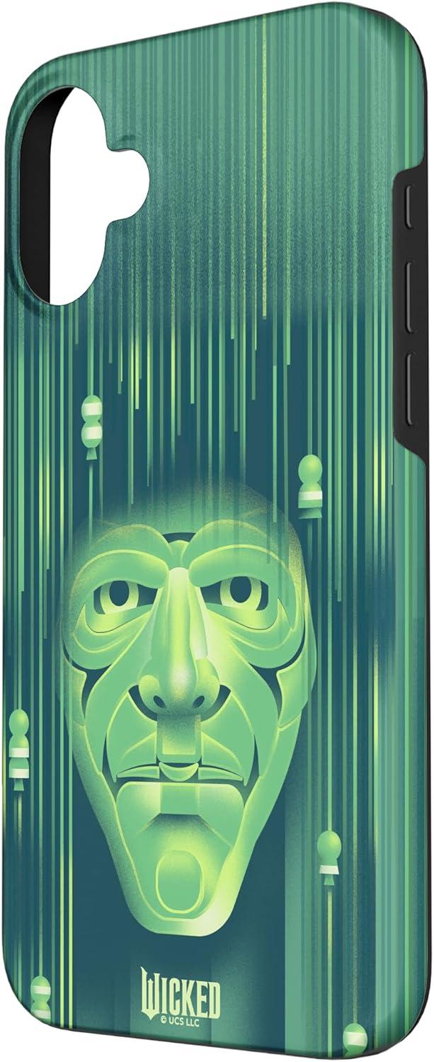 imageiPhone 16 Plus Wicked Wizard Face Emerald City CaseiPhone 16 Plus