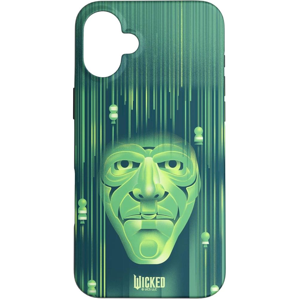 imageiPhone 16 Plus Wicked Wizard Face Emerald City CaseiPhone 16 Plus