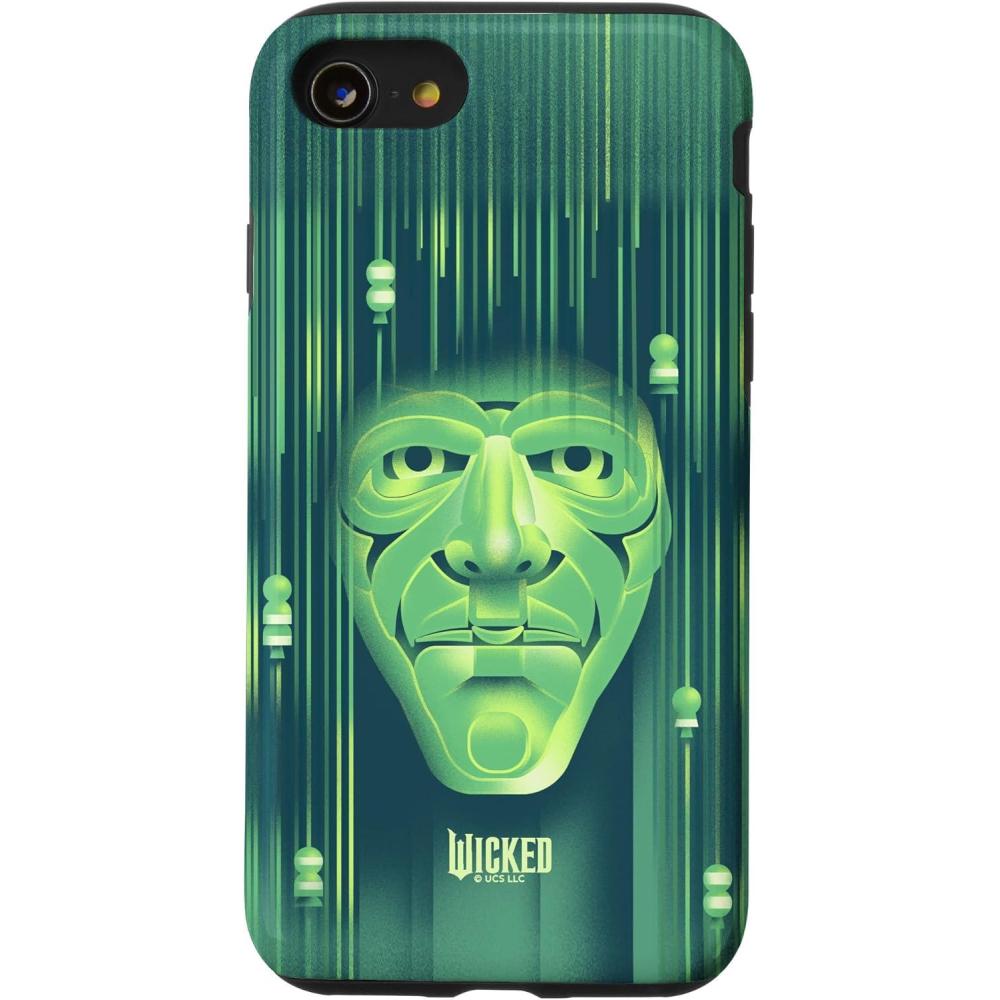 imageiPhone 16 Plus Wicked Wizard Face Emerald City CaseiPhone SE 2020  7  8