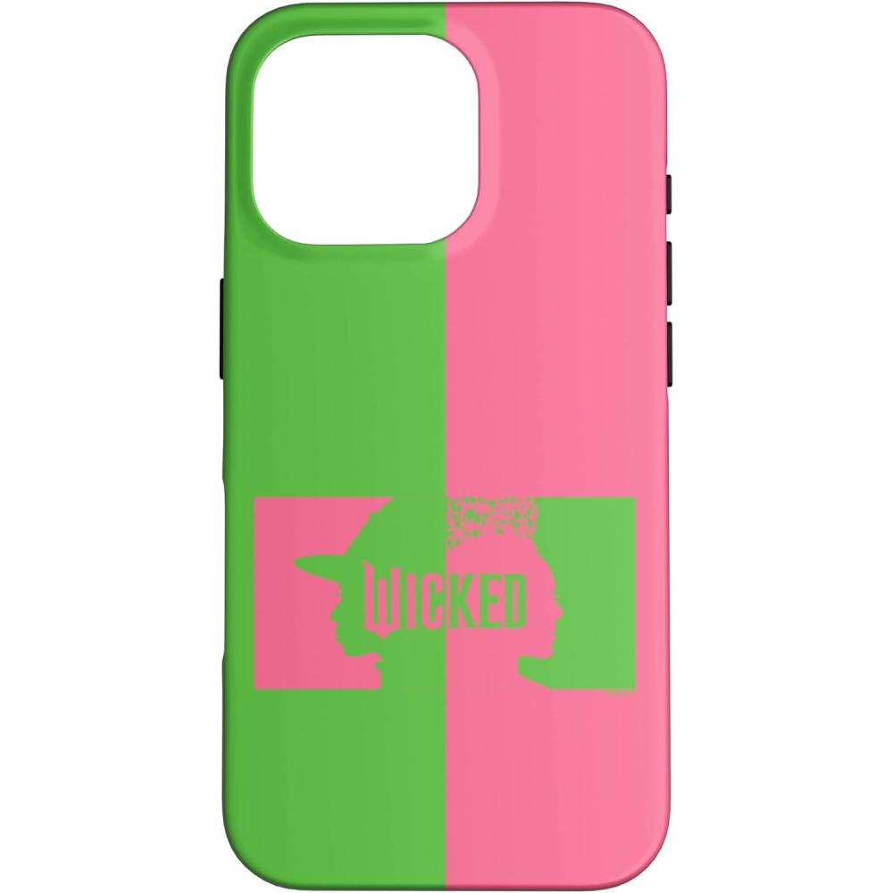 imageiPhone 16 Wicked Elphaba ampamp Glinda Silhouettes CaseiPhone 16 Pro