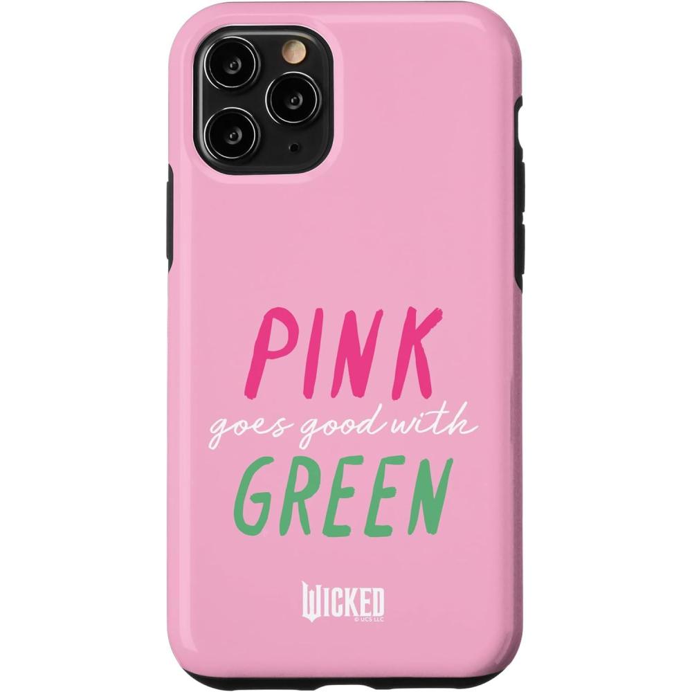 imageiPhone 16 Wicked Pink Goes Good With Green CaseiPhone 11 Pro
