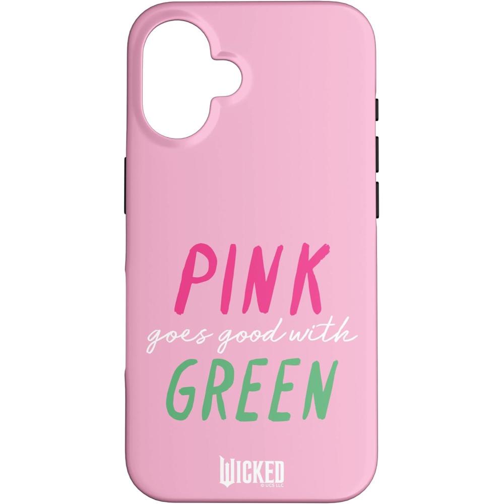 imageiPhone 16 Wicked Pink Goes Good With Green CaseiPhone 16